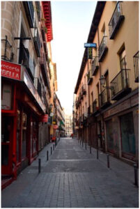 one beautiful street in Spain