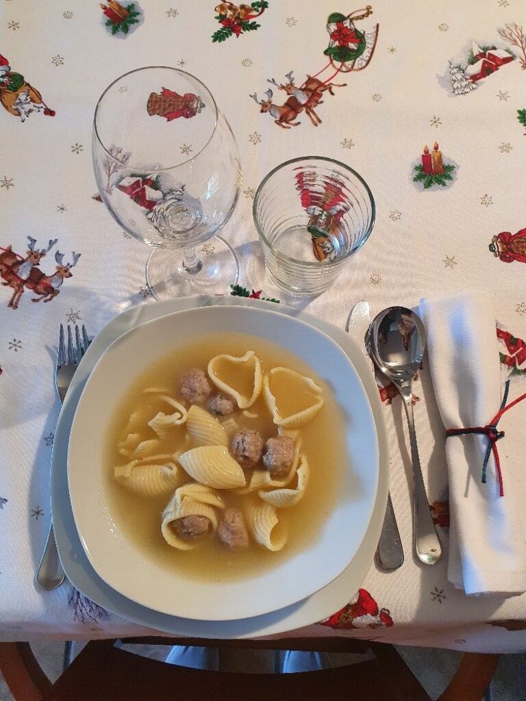 Spanish Christmas soup