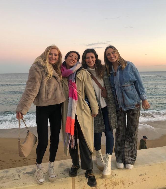 Language Assistant friends in Spain embracing intercultural communication