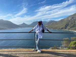 Athi in her city, Cape Town